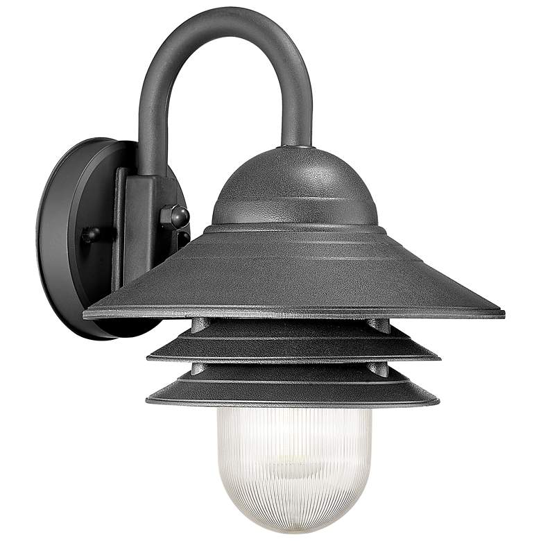 Image 1 Mariner 1-Light Matte Black Wall Light