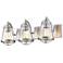 Mariner 24" Wide Brushed Nickel 3-Light Vanity Bath Light