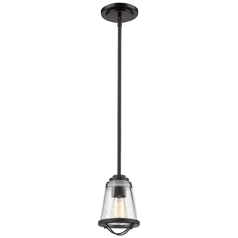 Image 2 Mariner by Z-Lite Bronze 1 Light Mini Pendant