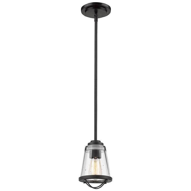 Image 1 Mariner by Z-Lite Bronze 1 Light Mini Pendant