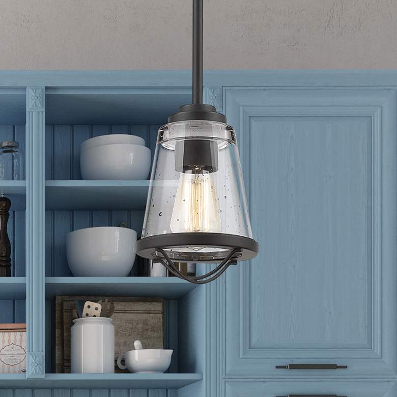 Image 1 Mariner by Z-Lite Bronze 1 Light Mini Pendant