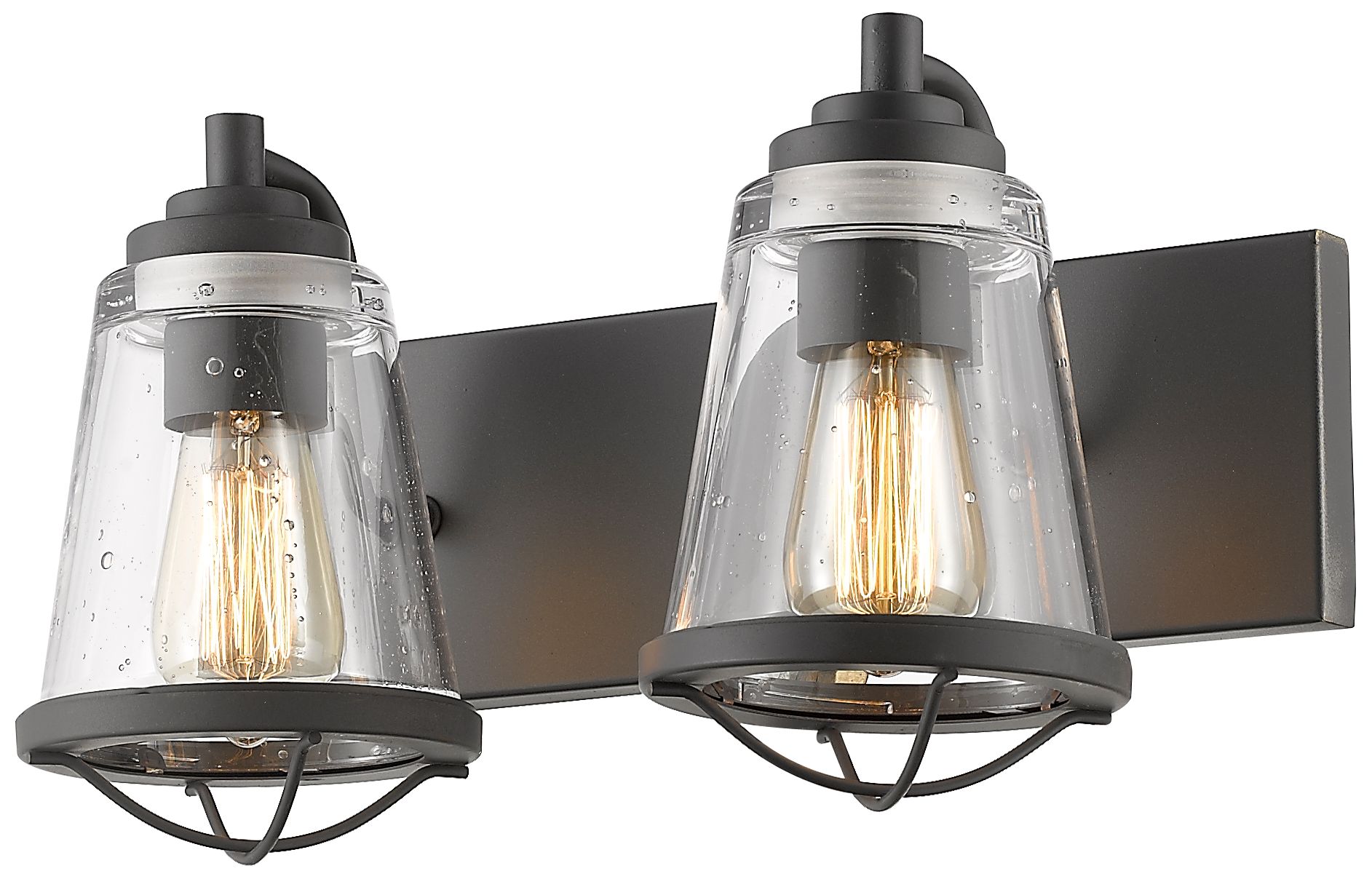 Mariner by Z-Lite Bronze 16 inch 2 Light Vanity