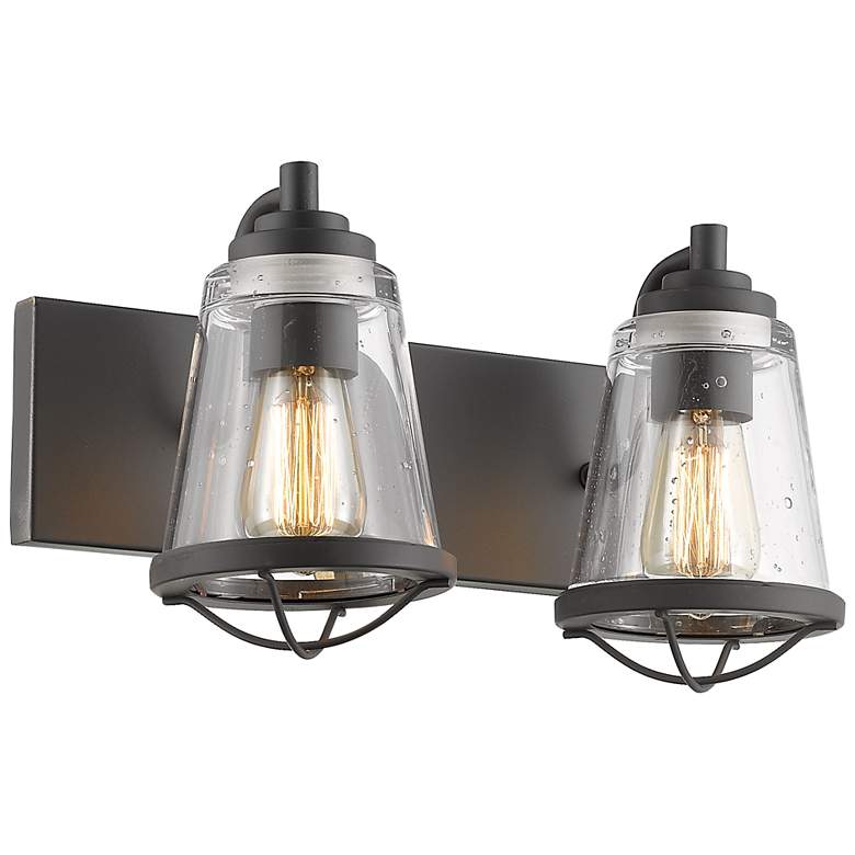 Image 1 Mariner by Z-Lite Bronze 2 Light Vanity