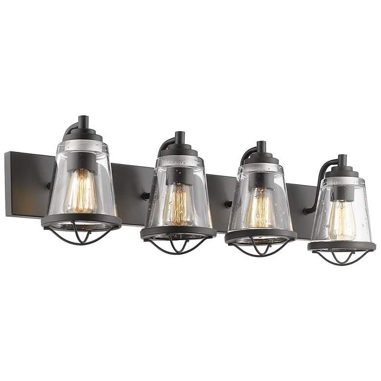Image 1 Mariner by Z-Lite Bronze 4 Light Vanity