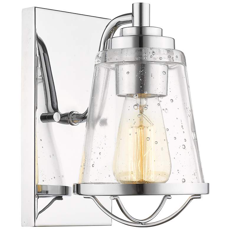 Image 1 Mariner by Z-Lite Chrome 1 Light Wall Sconce