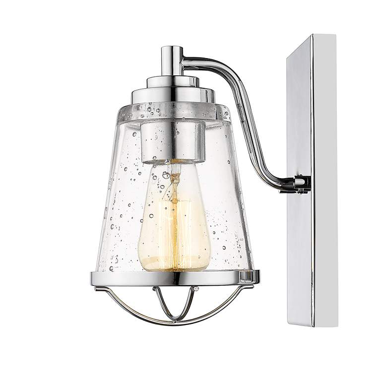 Image 4 Mariner by Z-Lite Chrome 1 Light Wall Sconce more views