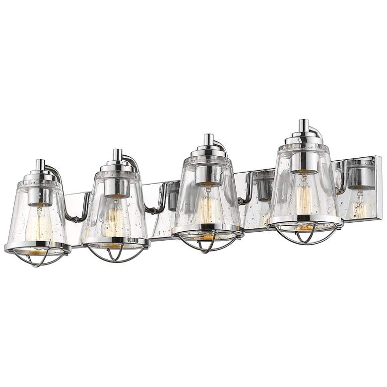 Image 1 Mariner by Z-Lite Chrome 4 Light Vanity