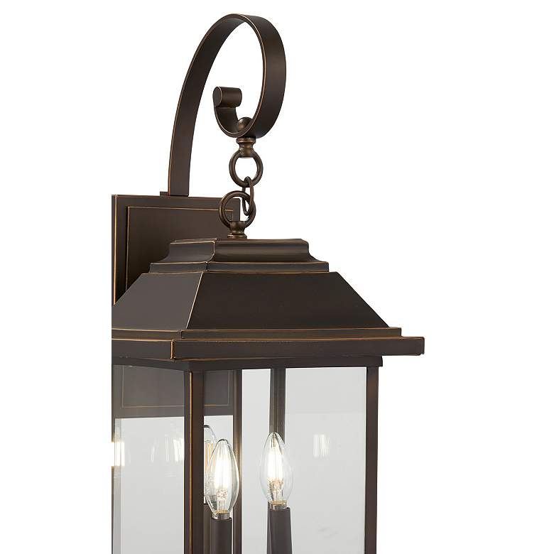 Image 2 Mariner's Pointe 25 1/2" High Bronze Outdoor Lantern Wall Light more views