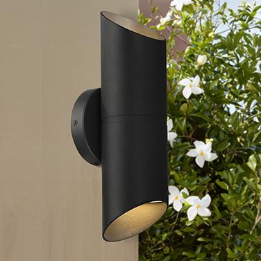 Marino 14" High Black LED Outdoor Wall Light