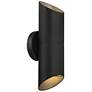 2_Marino 14" High Black LED Outdoor Wall Light