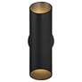 3_Marino 14" High Black LED Outdoor Wall Light more views