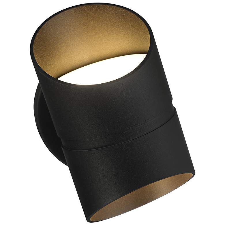 Image 6 Marino 8" High Black 2-Light LED Outdoor Wall Light more views