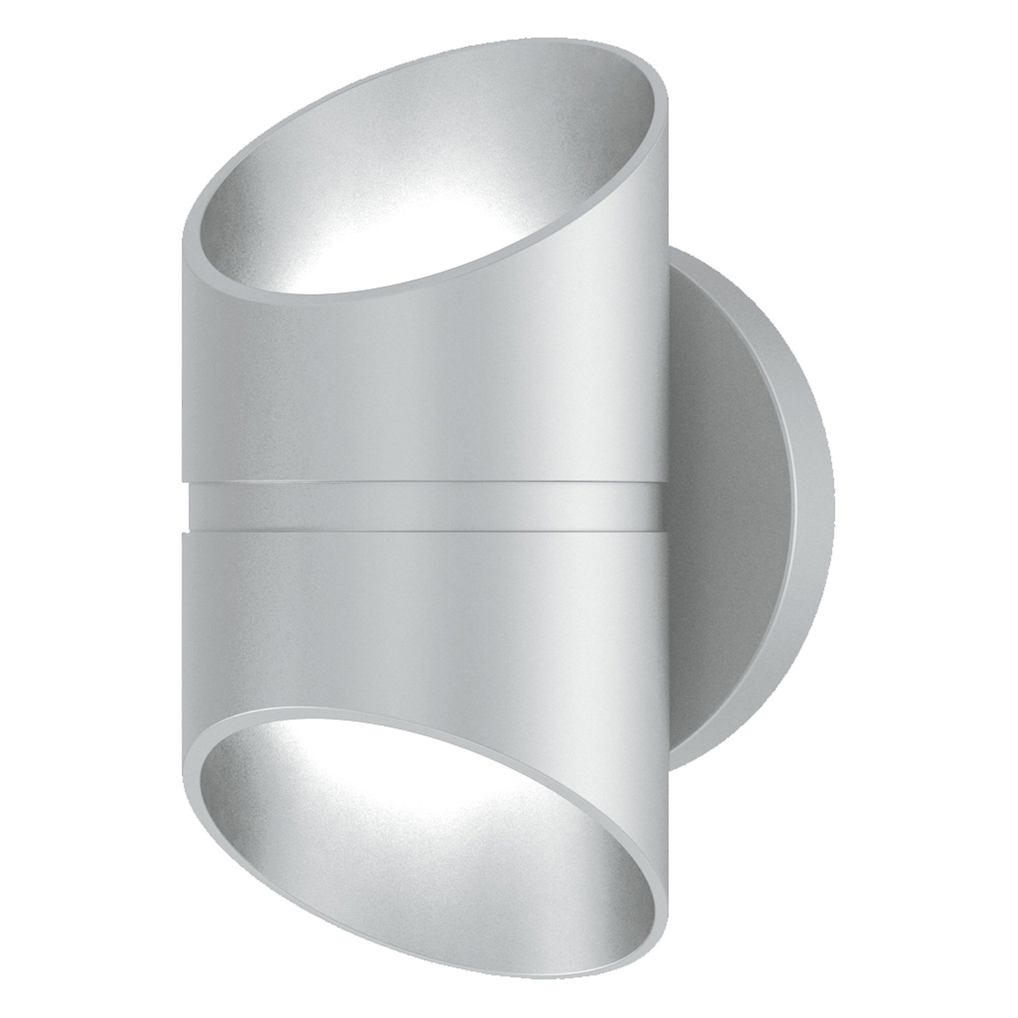 Marino Short Bi-Directional Outdoor LED Wall Mount - Satin