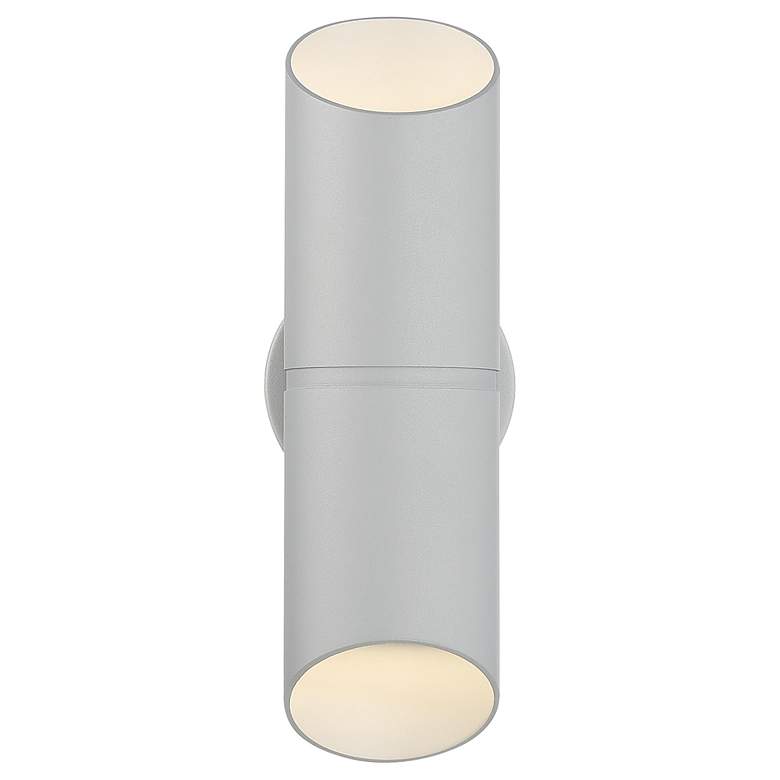 Image 2 Marino Tall Bi-Directional Outdoor LED Wall Mount - Satin more views