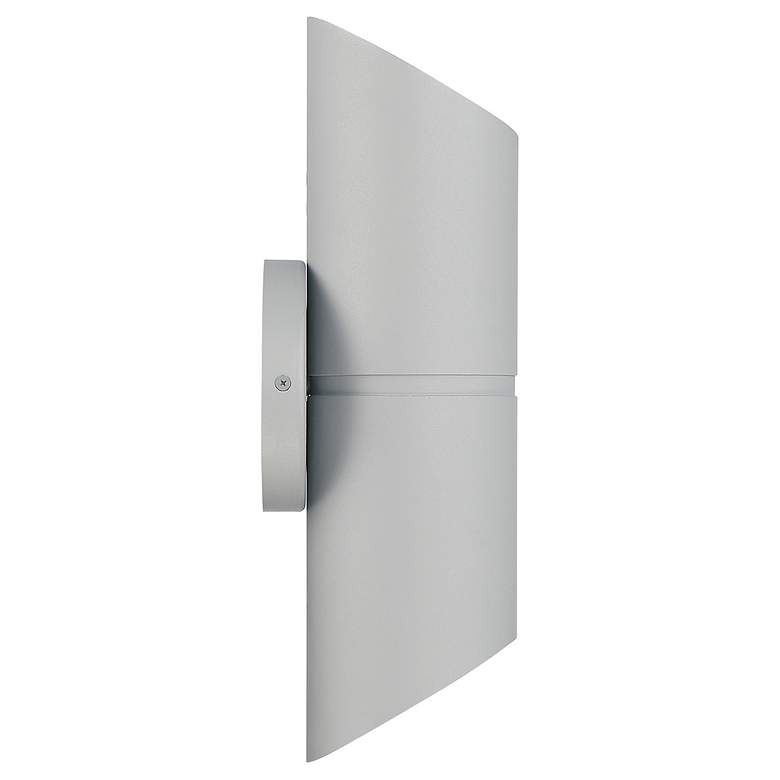 Image 3 Marino Tall Bi-Directional Outdoor LED Wall Mount - Satin more views