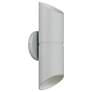 6_Marino Tall Bi-Directional Outdoor LED Wall Mount - Satin more views