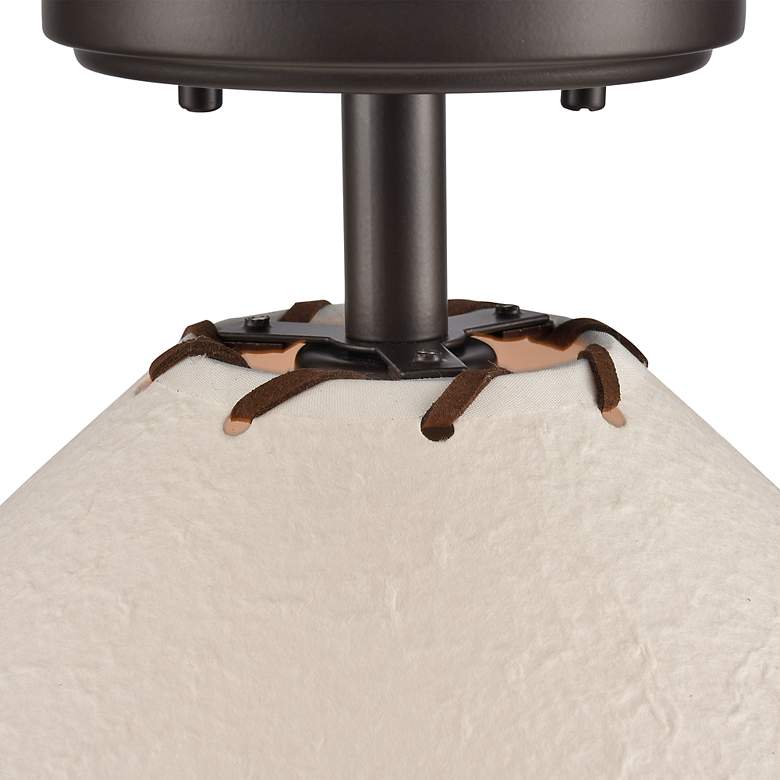 Image 5 Marion 14" Wide 1-Light Semi Flush Mount - Oil Rubbed Bronze more views