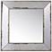 Marion Silver 18 1/4" Square Framed Wall Mirror