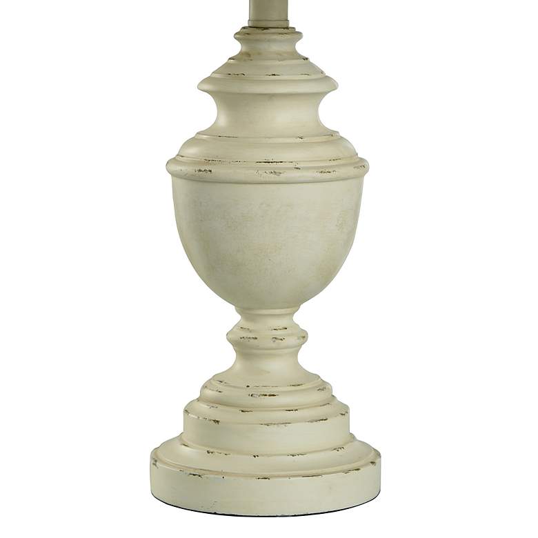 Image 4 Marion Table Lamp - Distressed Cream - Distressed Cream - Light Beige more views