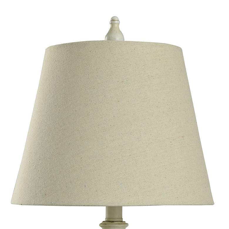 Image 5 Marion Table Lamp - Distressed Cream - Distressed Cream - Light Beige more views