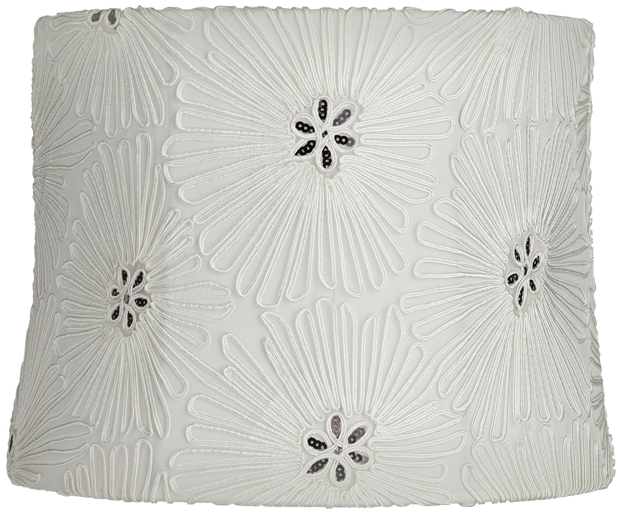 white floral lampshade