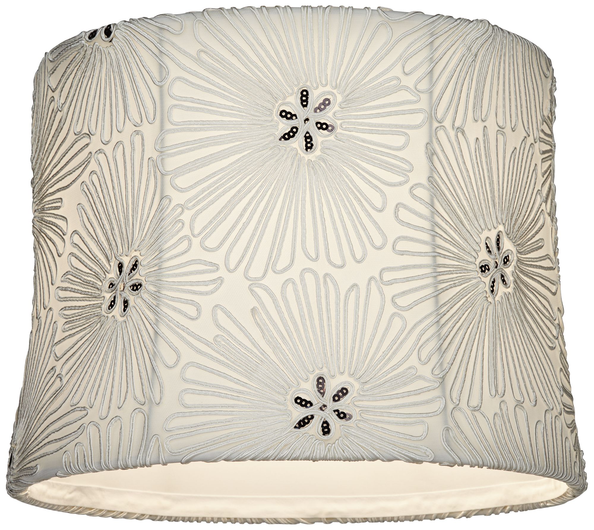 white floral light shade