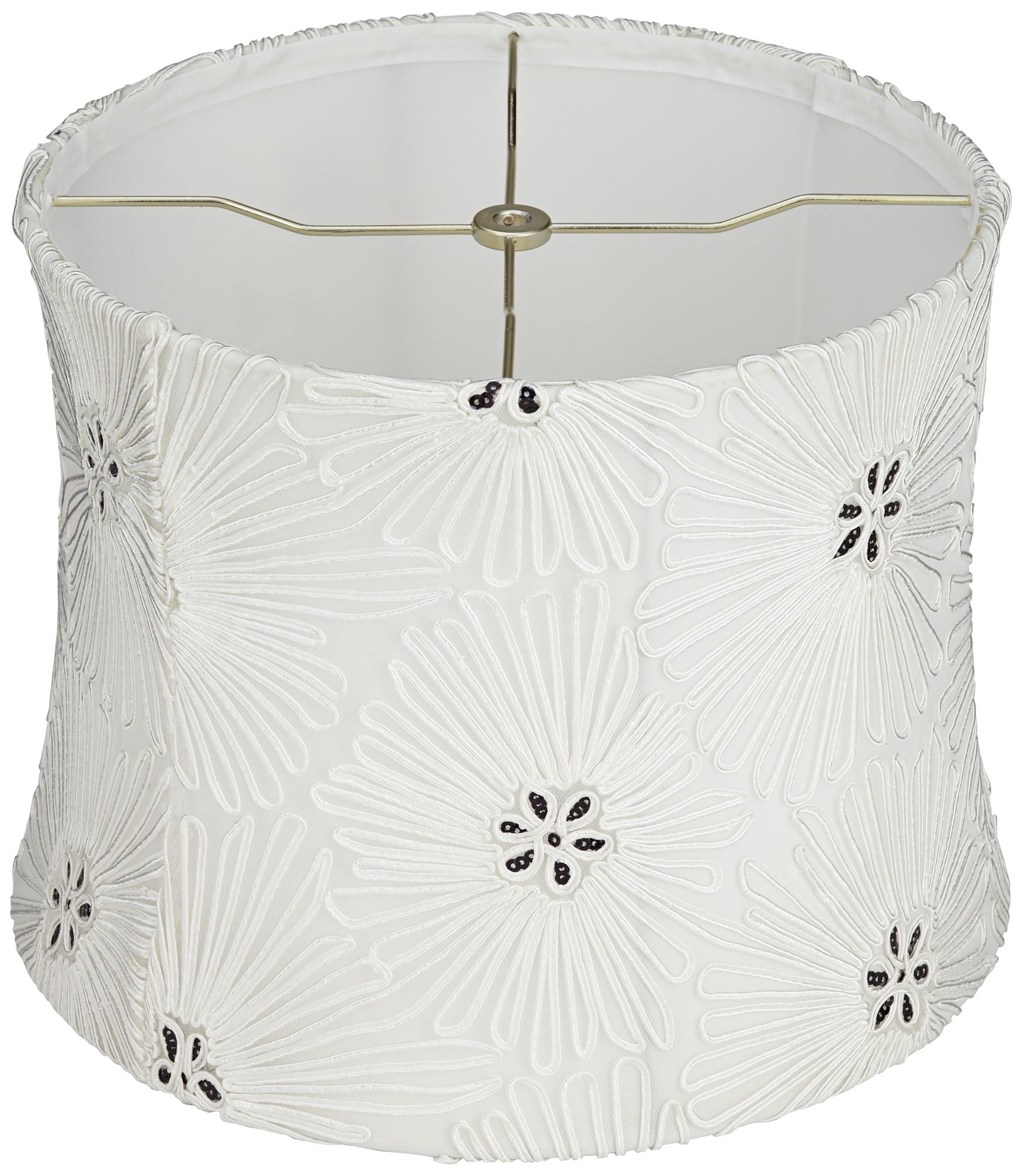 white floral light shade