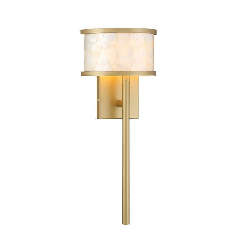 Image 3 Mariquita 1-Light Wall Sconce in Spun Gold by Breegan Jane more views