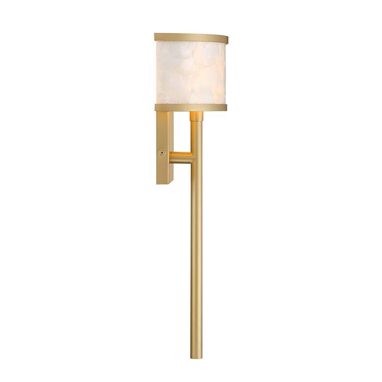 Image 5 Mariquita 1-Light Wall Sconce in Spun Gold by Breegan Jane more views
