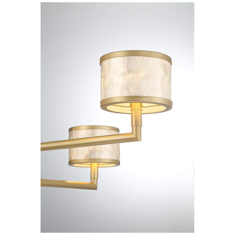 Image 7 Mariquita 6-Light Chandelier in Spun Gold by Breegan Jane more views