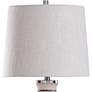 2_Maris 31" High Coastal Blue and Ivory Ceramic Vase Table Lamp more views