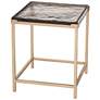 Marisa 22" Gold End Table