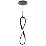 2_Marise 21"H x 3.5"W 1-Light Mini Pendant in Black more views