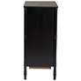 5_Marisela 32 3/4" Wide Black Wood 4-Drawer Vertical Dresser more views