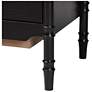 7_Marisela 32 3/4" Wide Black Wood 4-Drawer Vertical Dresser more views