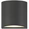 Marisha 4 3/4" High Black LED Outdoor Wall Light