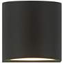 7_Marisha 4 3/4" High Black LED Outdoor Wall Light more views