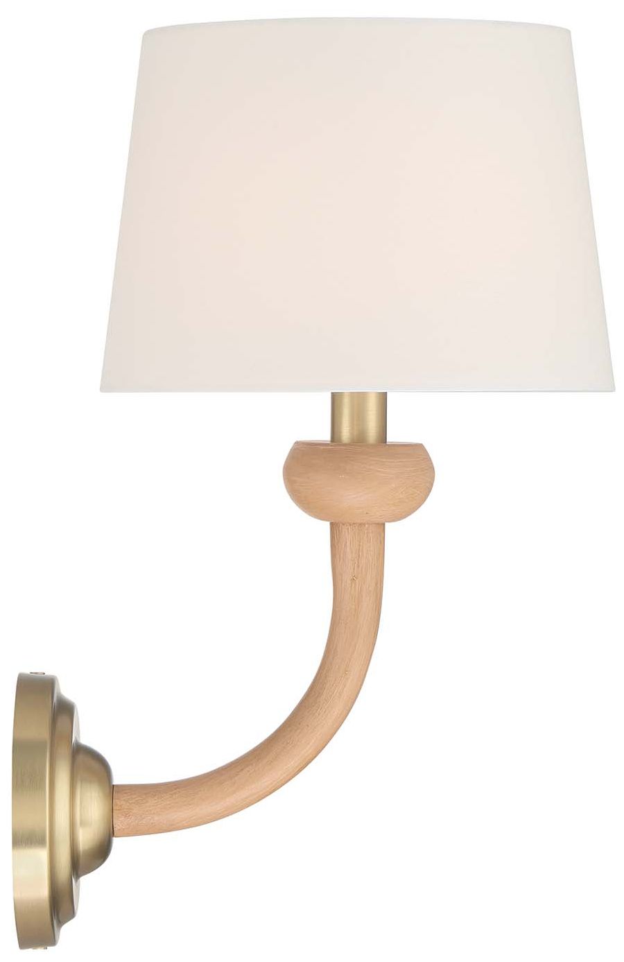 Image 4 Marisol 16" High Champagne Brass Wall Sconce more views