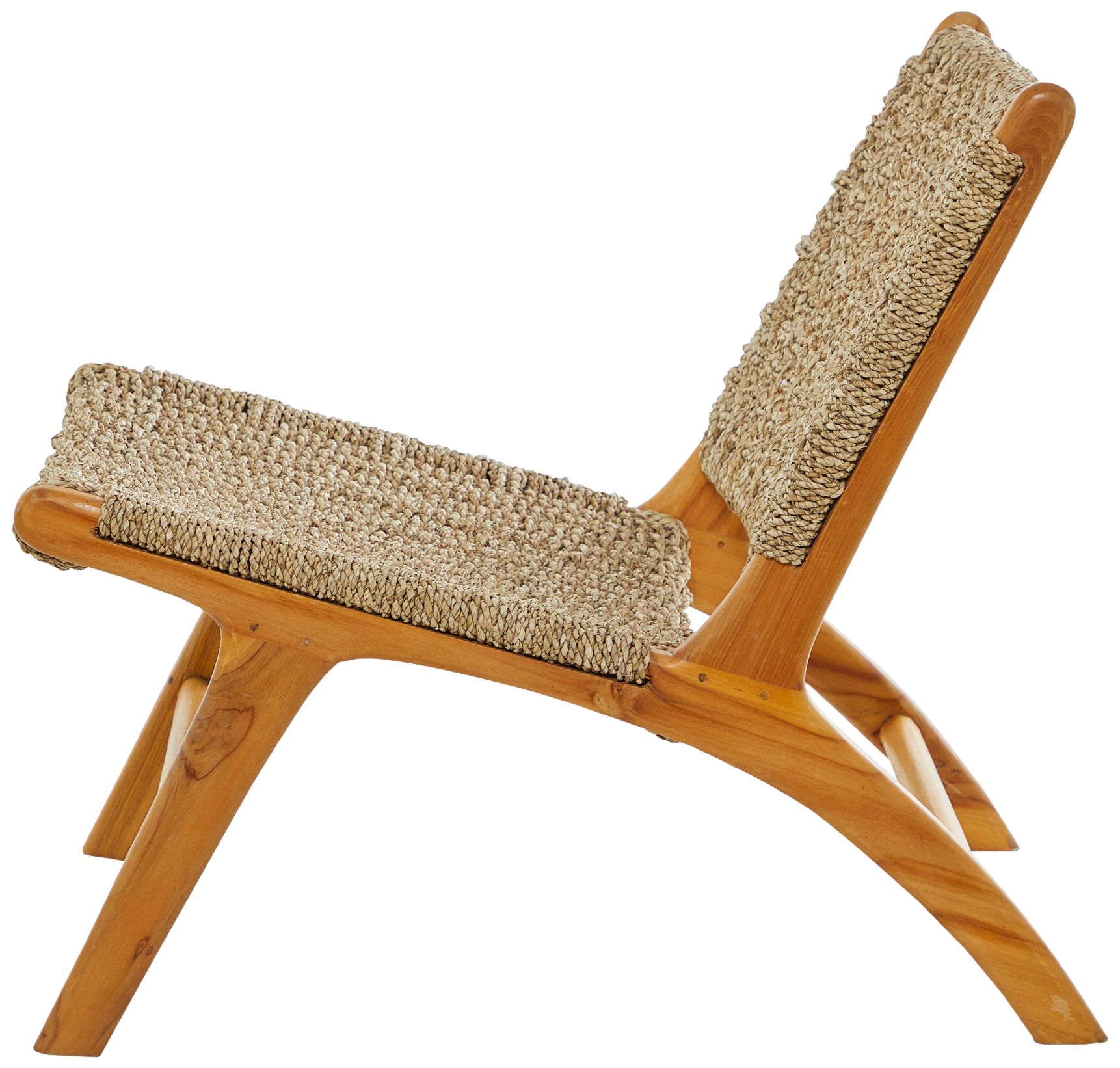 Image 4 Marissa Brown Woven Jute Accent Chair more views