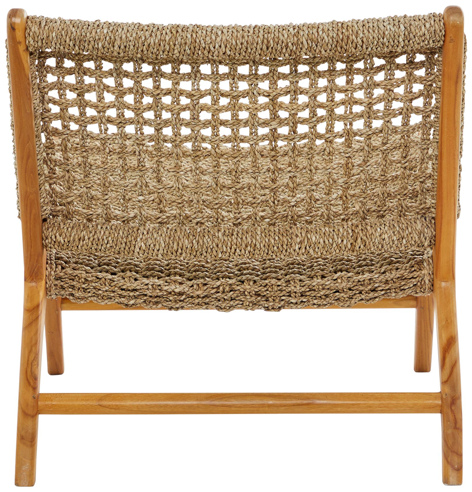 Image 6 Marissa Brown Woven Jute Accent Chair more views