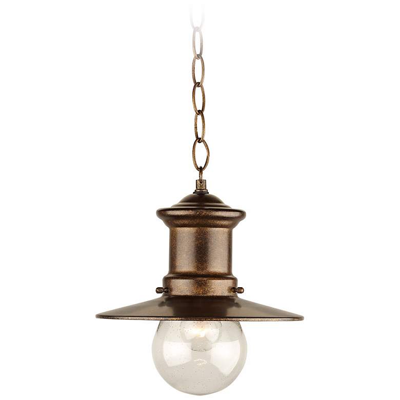 Maritime Collection 10&quot; High Outdoor Hanging  Light