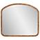Marius Antique Gold 42" x 36" Arch Top Wall Mirror
