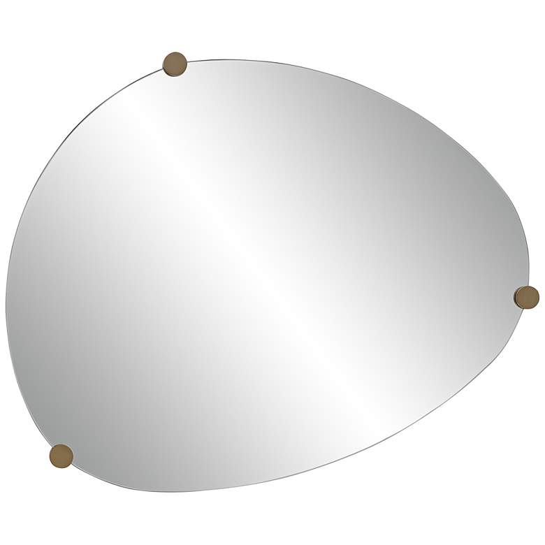 Image 4 Marken Champagne 29" x 36" Oblong Wall Mirrors Set of 2 more views