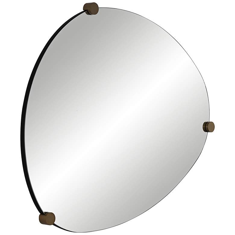 Image 6 Marken Champagne 29" x 36" Oblong Wall Mirrors Set of 2 more views