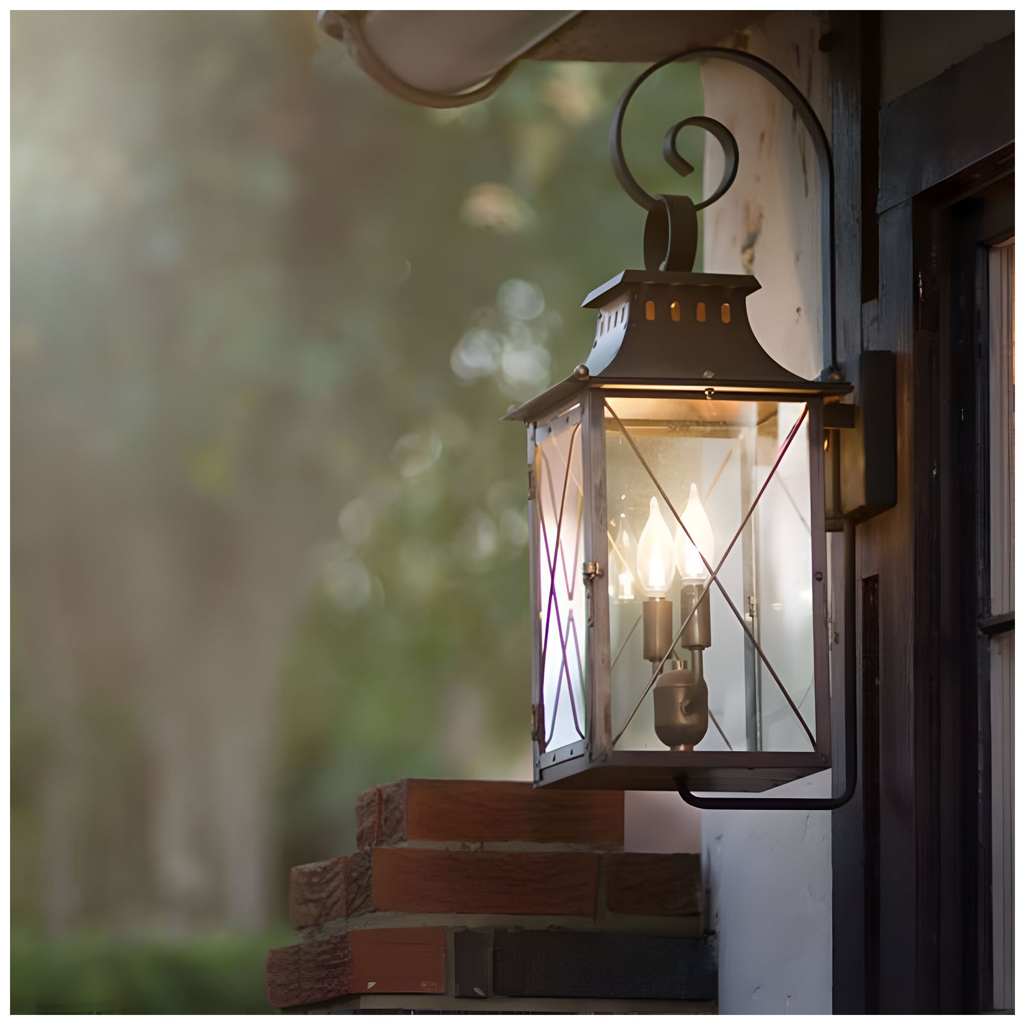 Image 3 Market Street 19" High Antique Copper 2-Light Outdoor Wall Light more views