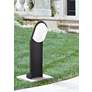 Marketa 19 1/2" High Black LED Landscape Bollard Light