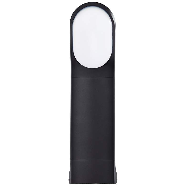 Image 4 Marketa 19 1/2"H Black LED Landscape Bollard Lights Set of 2 more views
