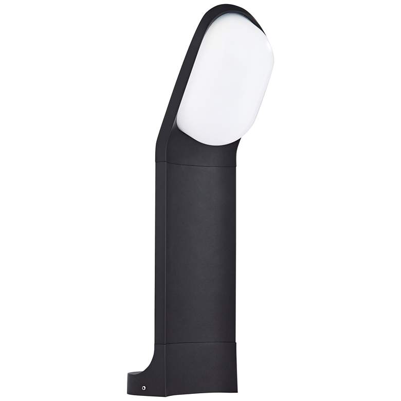 Image 7 Marketa 19 1/2"H Black LED Landscape Bollard Lights Set of 2 more views