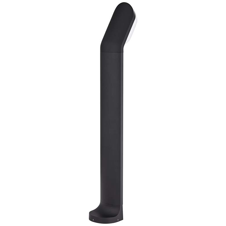 Image 7 Marketa 35 1/2 inch High Black LED Landscape Bollard Light more views