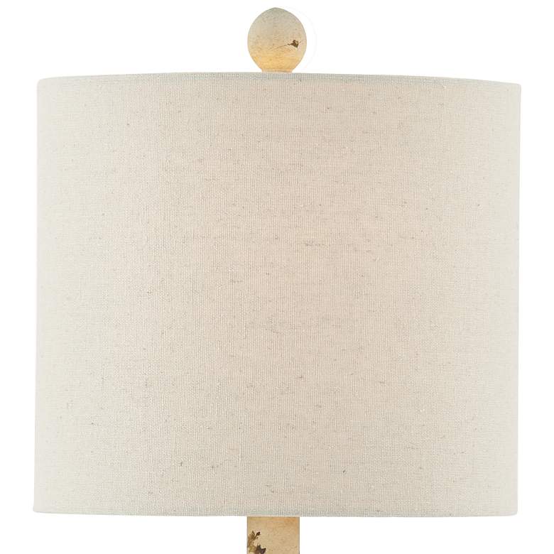 Image 3 Markham 18" High White with Gold Accent Table Lamps Set of 2 more views